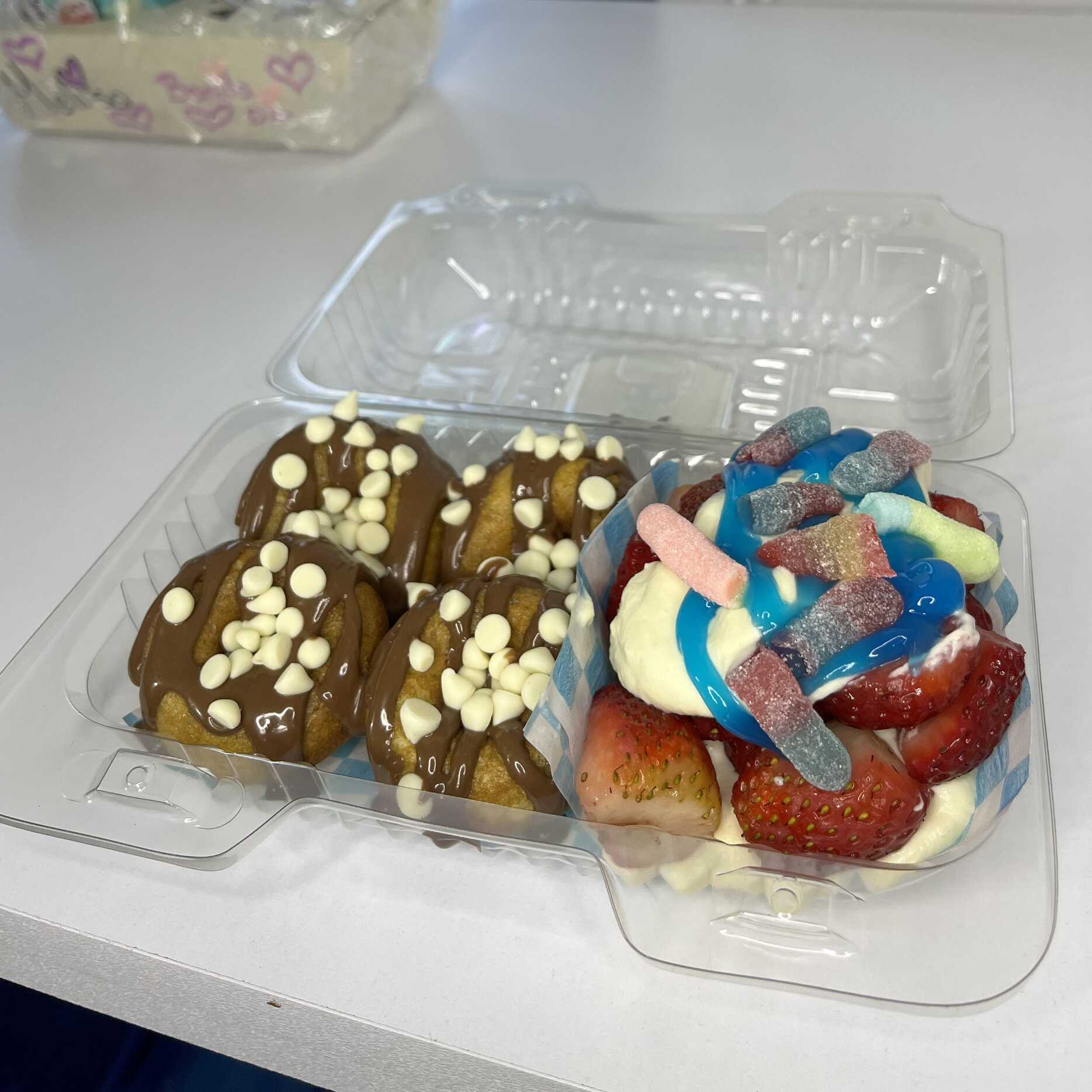 Mini Delicias (Donitas y Fresitas)