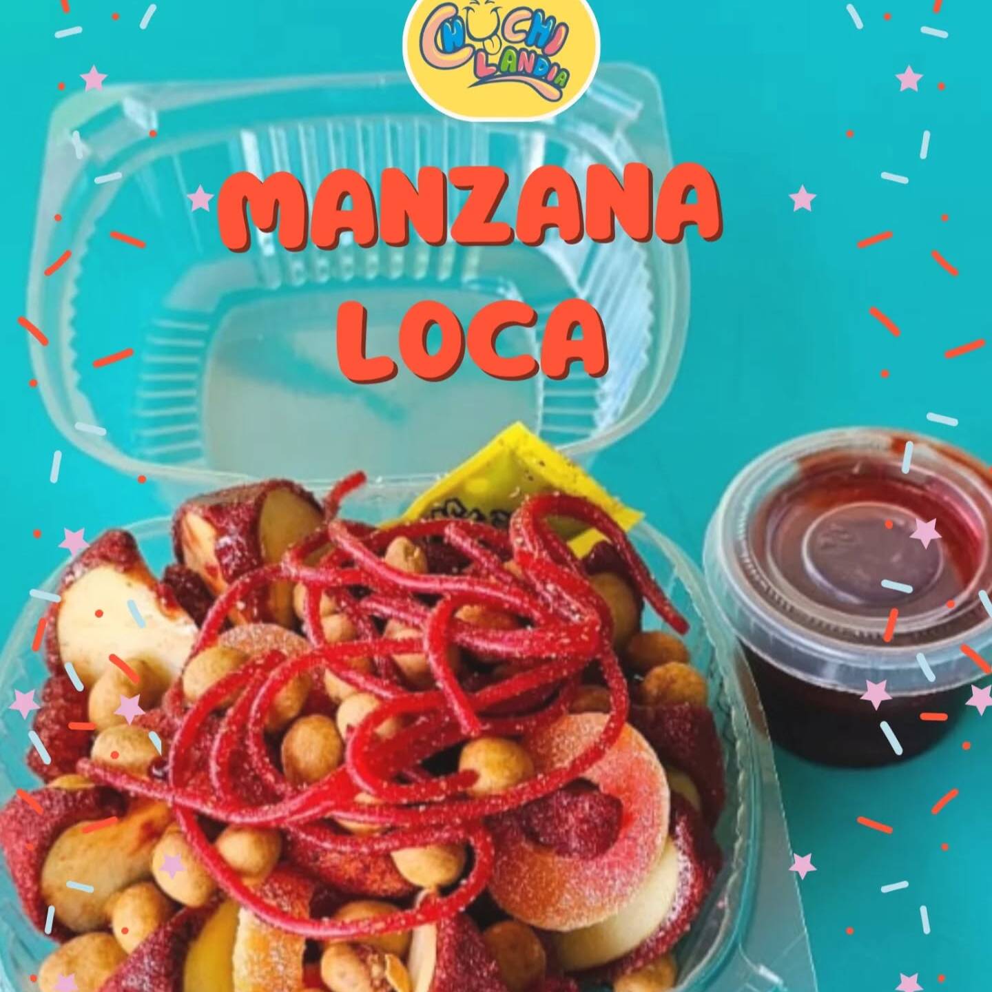 Manzana con Toppings