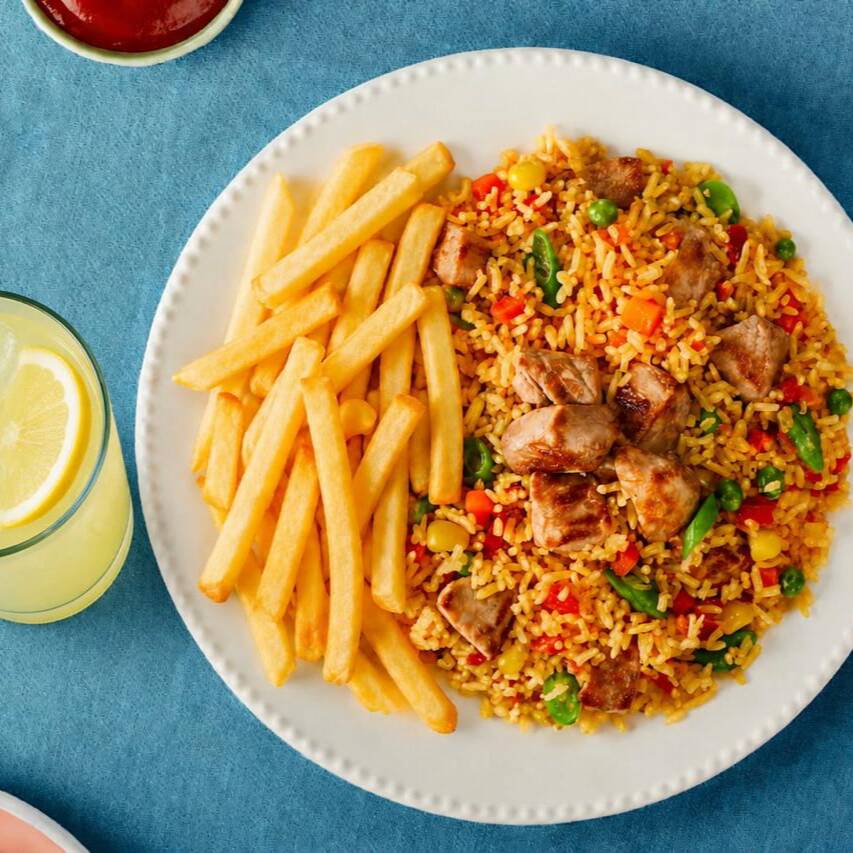 PLATO CLÁSICO COMBO ARROZ CON POLLO