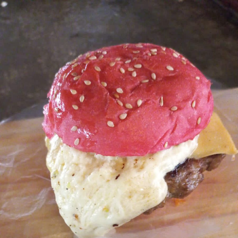 Mini Hamburguesa Azul/Rosa