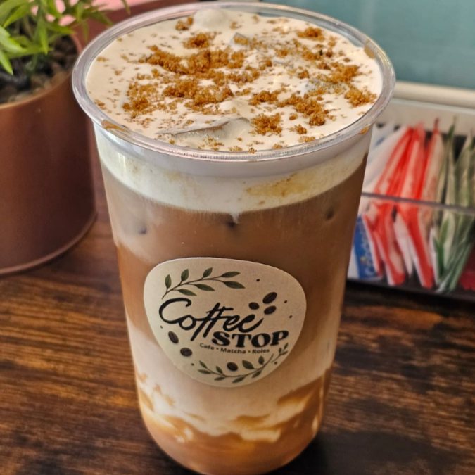 Latte Biscoff