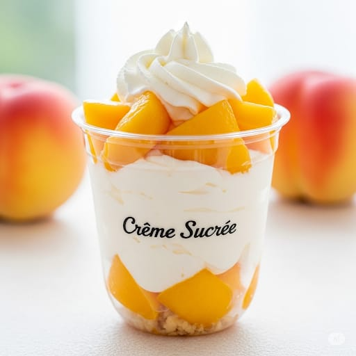 Duraznos con Crema