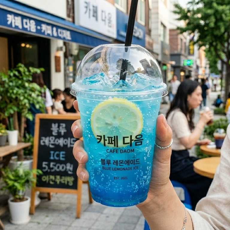 Corean Limonada Azul