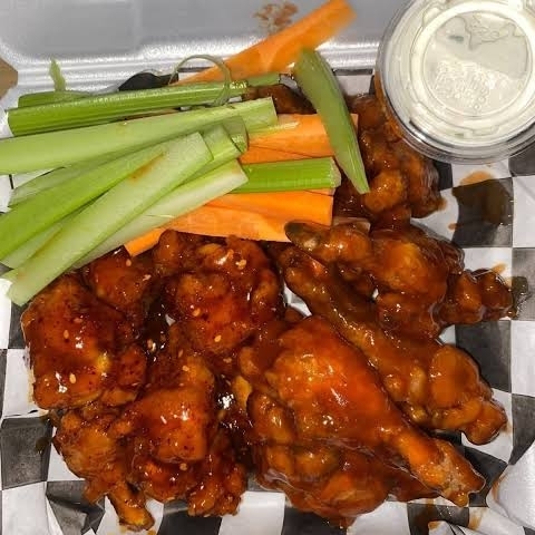 Alitas mango habanero 20 pz