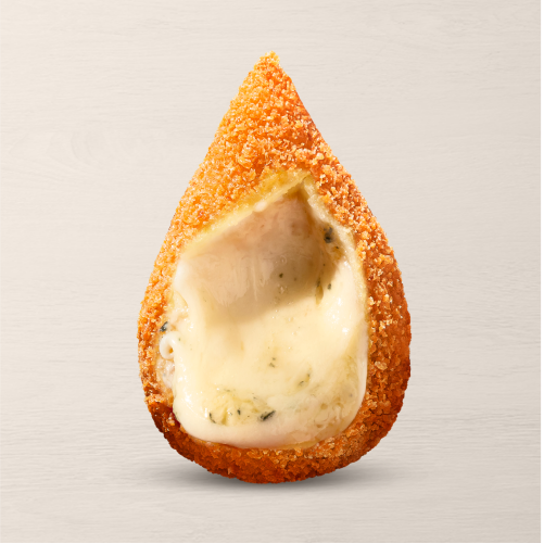 Recheada com mussarela, provolone, gorgonzola e cremely.