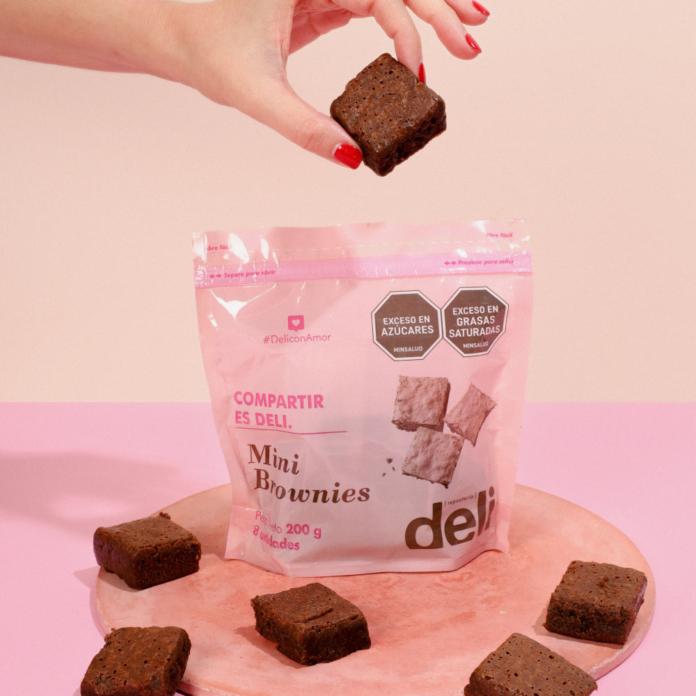 Mini Brownies x 8 Und