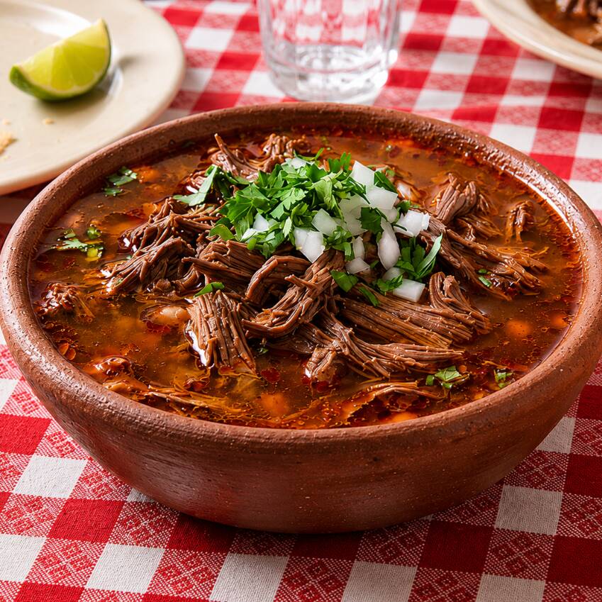 Consomé Chico con Carne