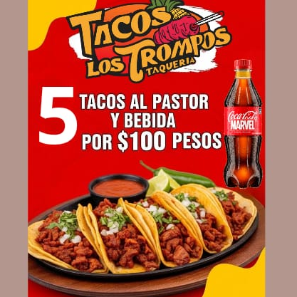 Combo Cinco y Refresco