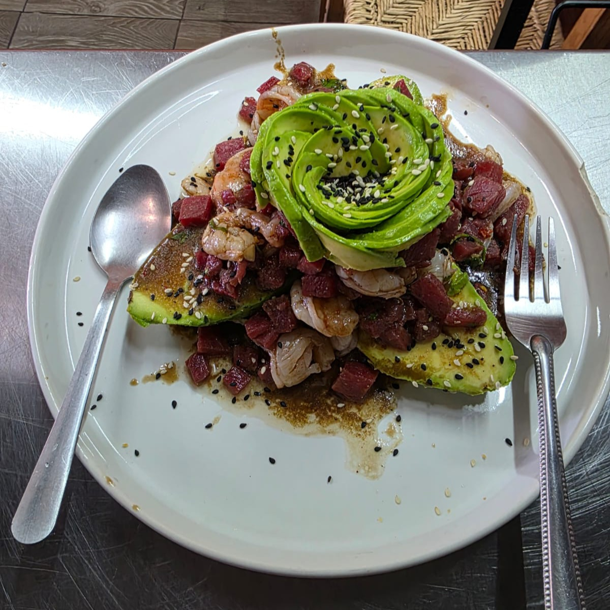 aguacate relleno frio
