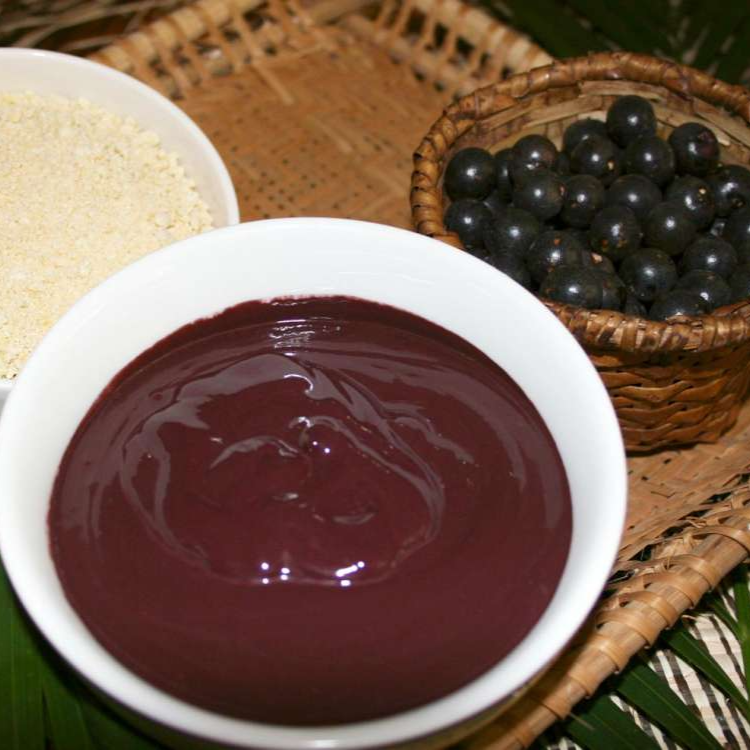 Meio litro de açaí popular 100% natural