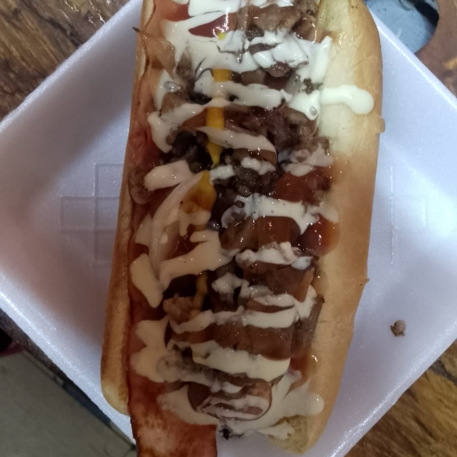 Hot Dog Súper de Carne Asada