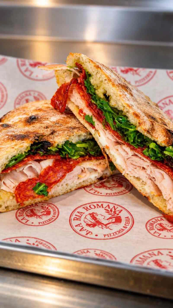 Focaccia Salami Calabrese