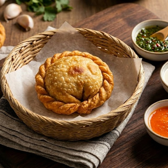 Empanada Argentina de Jamón y Queso