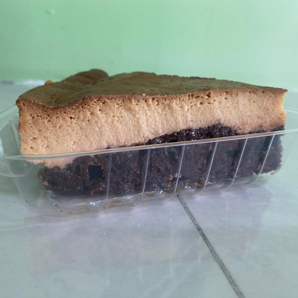 Rebanada de Chocoflan