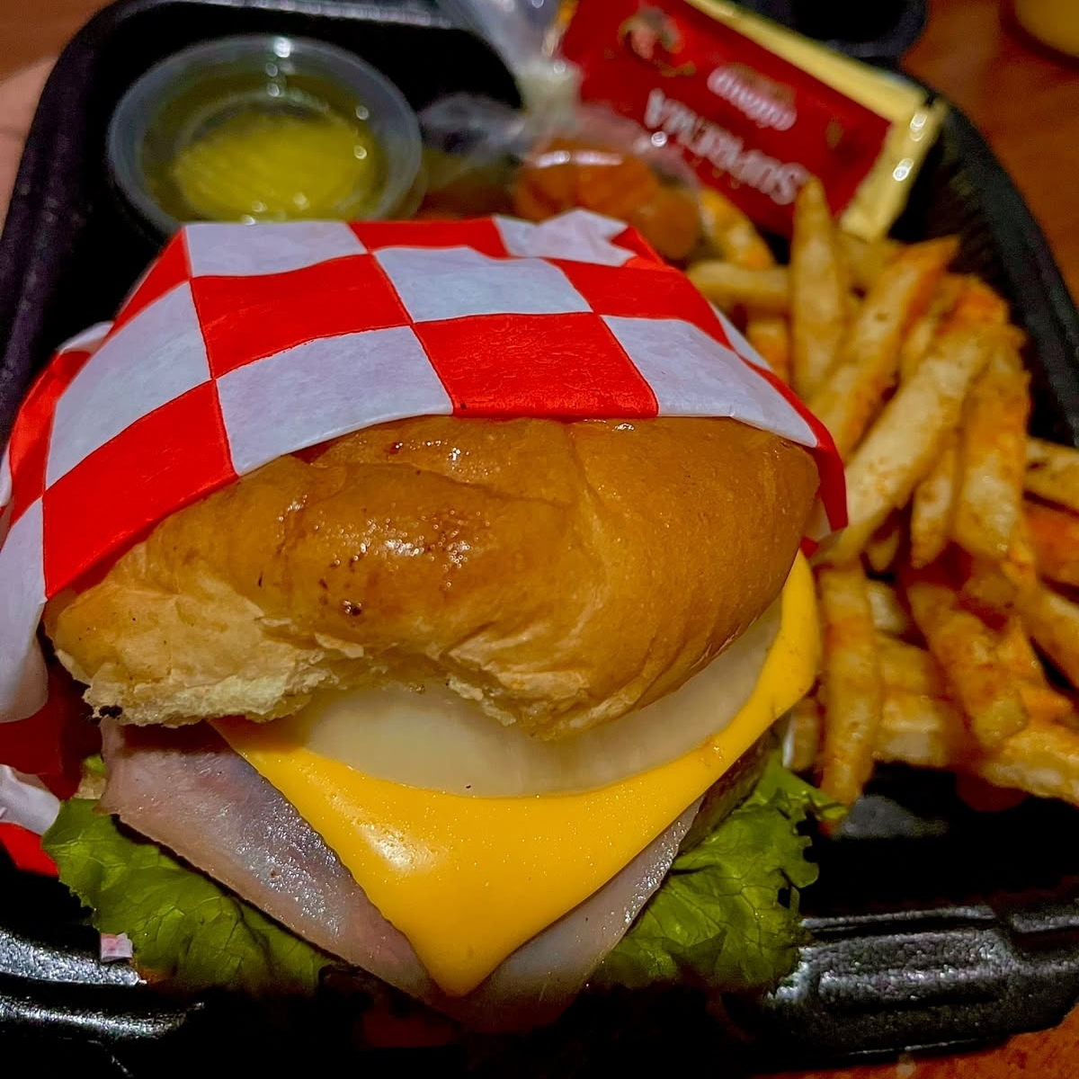 Hamburguesa arrachera