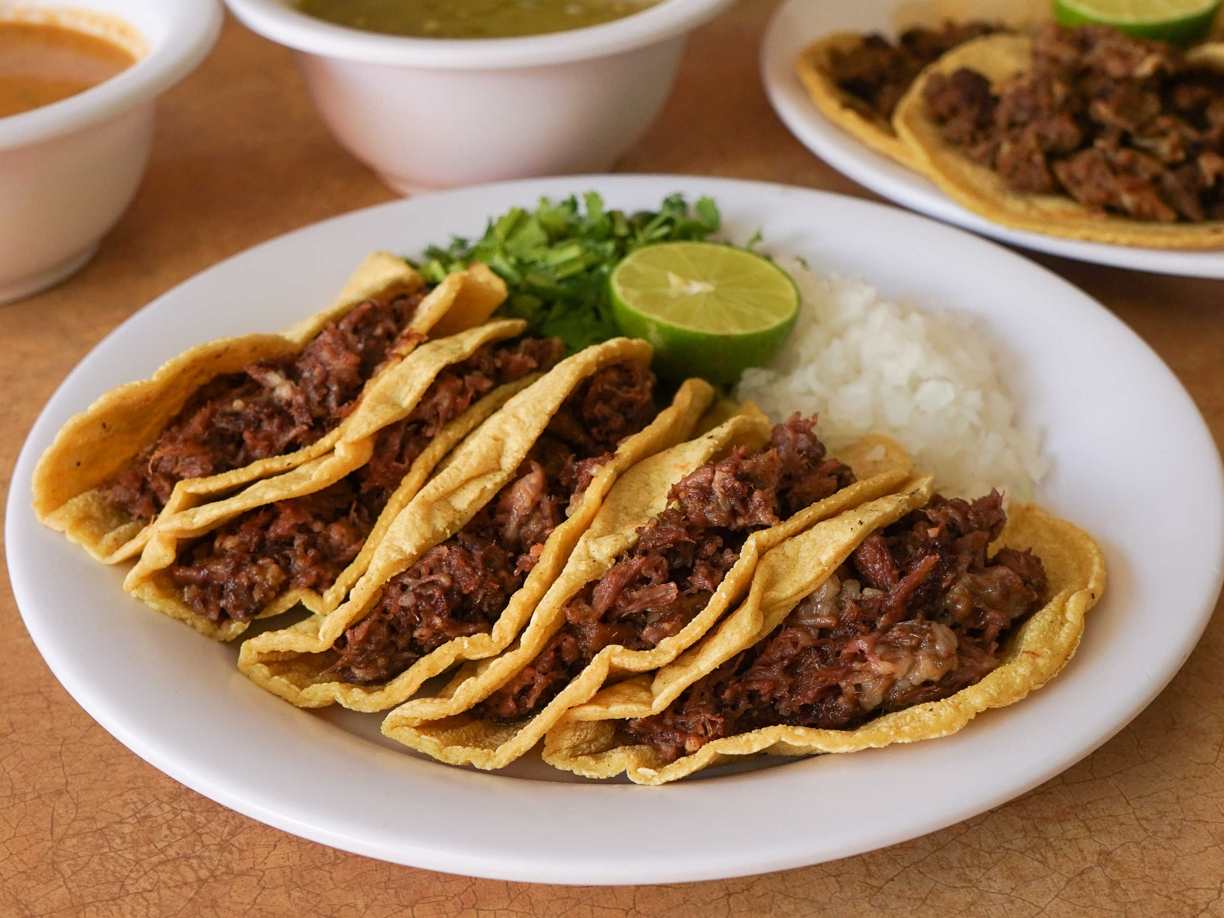 Orden de Tacos de Barbacoa