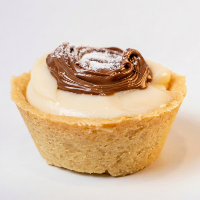 Se tem Ninho e Nutella, não tem erro! Nossa massa encontrou o recheio mais amado do país. Cuidado: altamente viciante e impossível de comer uma só. Aproximadamente 80 gramas. -----------------tags------------------- Entrega rápida, desconto, promoção, 0,99, 0800, off, cupom, barato, melhor preço, oferta, frete grátis, descontão, preço baixo,Doces, bolos, brigadeiro, docinhos, kit festa, aniversario, coco, bolo de pote, chocolate, morango, sobremesa, Nutella, copo da felicidade, pizza doce, brownie, confeitaria, doceria, gourmet, cake, bombom, piscina, ganache, caseiro, vovó, bento cake, vulcão, red velvet, trufas, banoffe, pudim, doce de leite, pão de mel, Oreo, Kit Kat, ferrero Rocher, cheese cake, tartelete, Ninho, cupcake, afogadinho, bolo, Ninho, brigadeirão, mini, cascão, gourmet, cone, dois amores, Salgadinhos, salgados,kibe, frango, coxinha, camarão, pastel, frito, sequinho, bolinho, bauru, empada, esfirra, petiscos, pizza, empadão