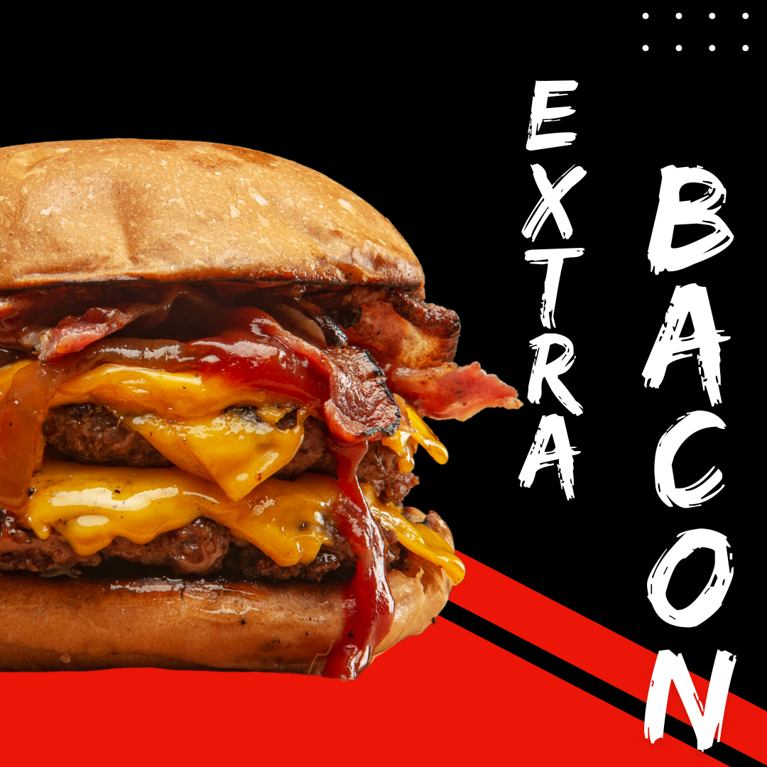Burger Extra bacon
