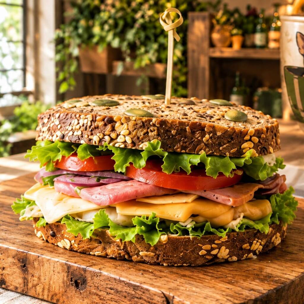 Sandwich Jamón y Queso