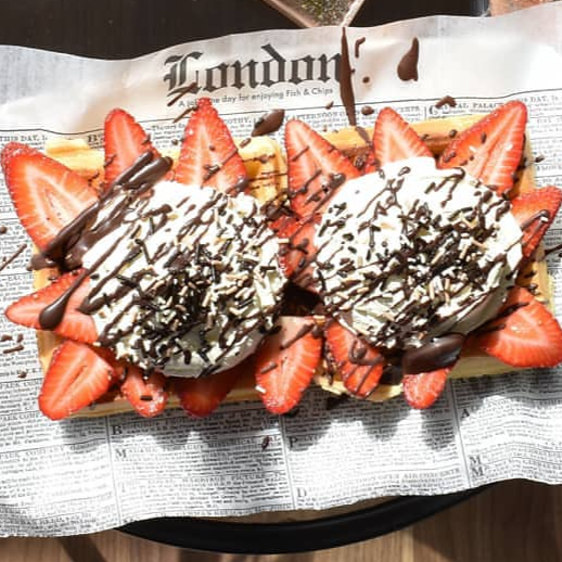 Waffles Fresas n’ Cream