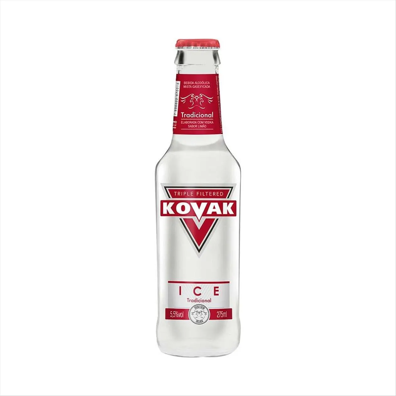 Bebida feita a base de vodka em garrafa 275ml