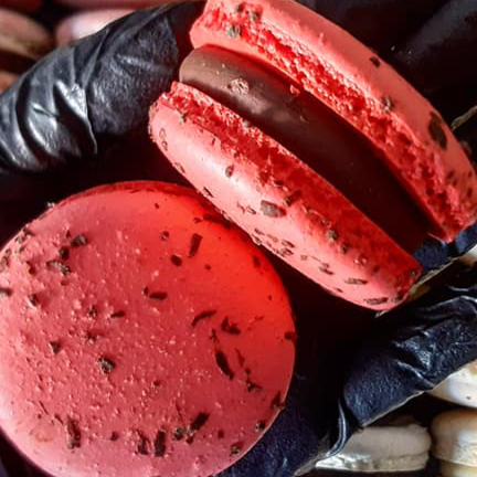 Macaron ChocoFrambuesa