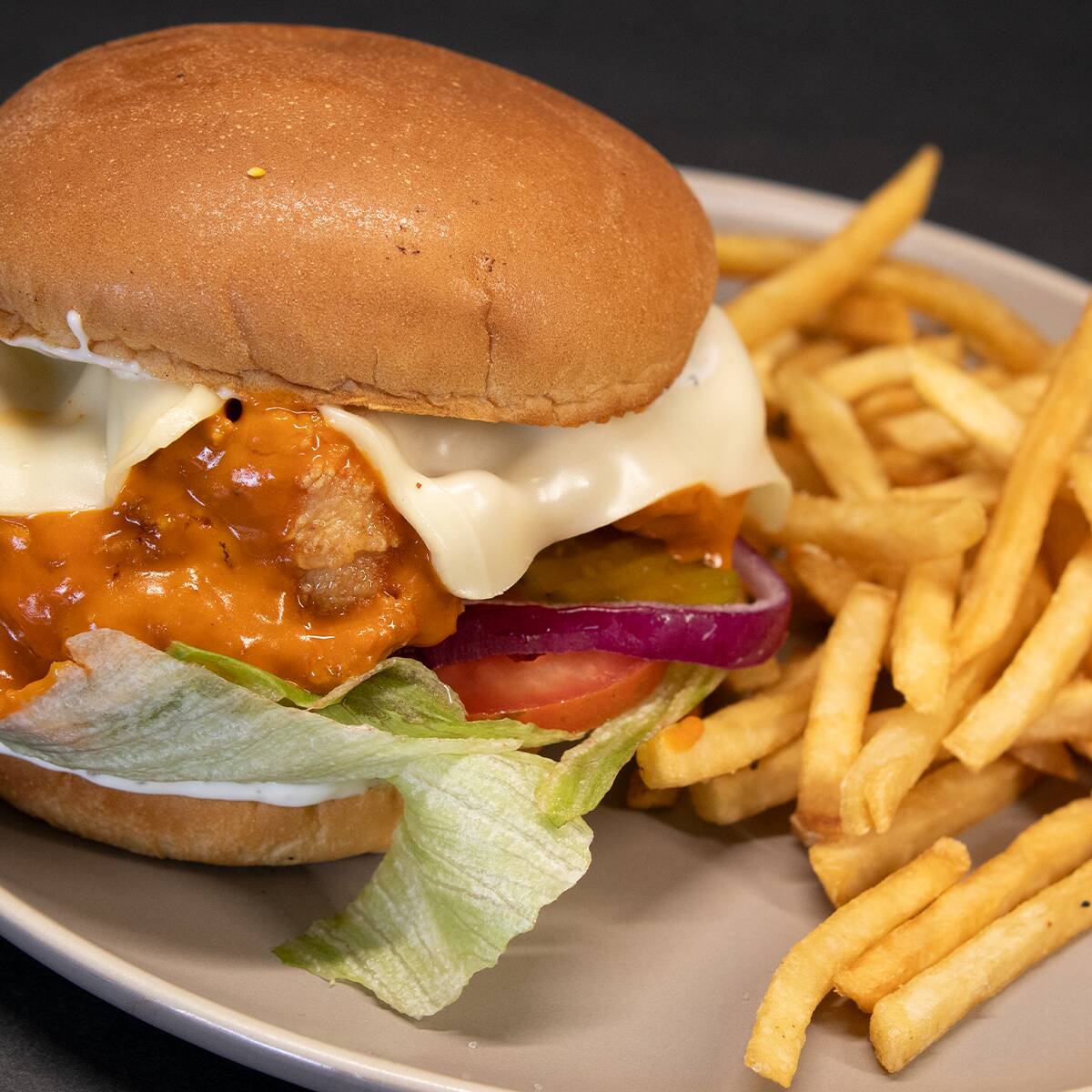Búfalo Chicken Sándwich