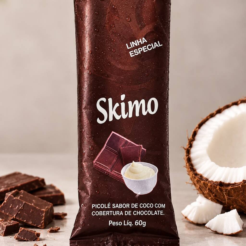 🍫 Picolé Skimo Chocolate
Delicioso e cremoso picolé sabor chocolate, com aquele gostinho intenso de chocolate que conquista a cada mordida. Irresistível e perfeito para os amantes de chocolate! 😋🍫