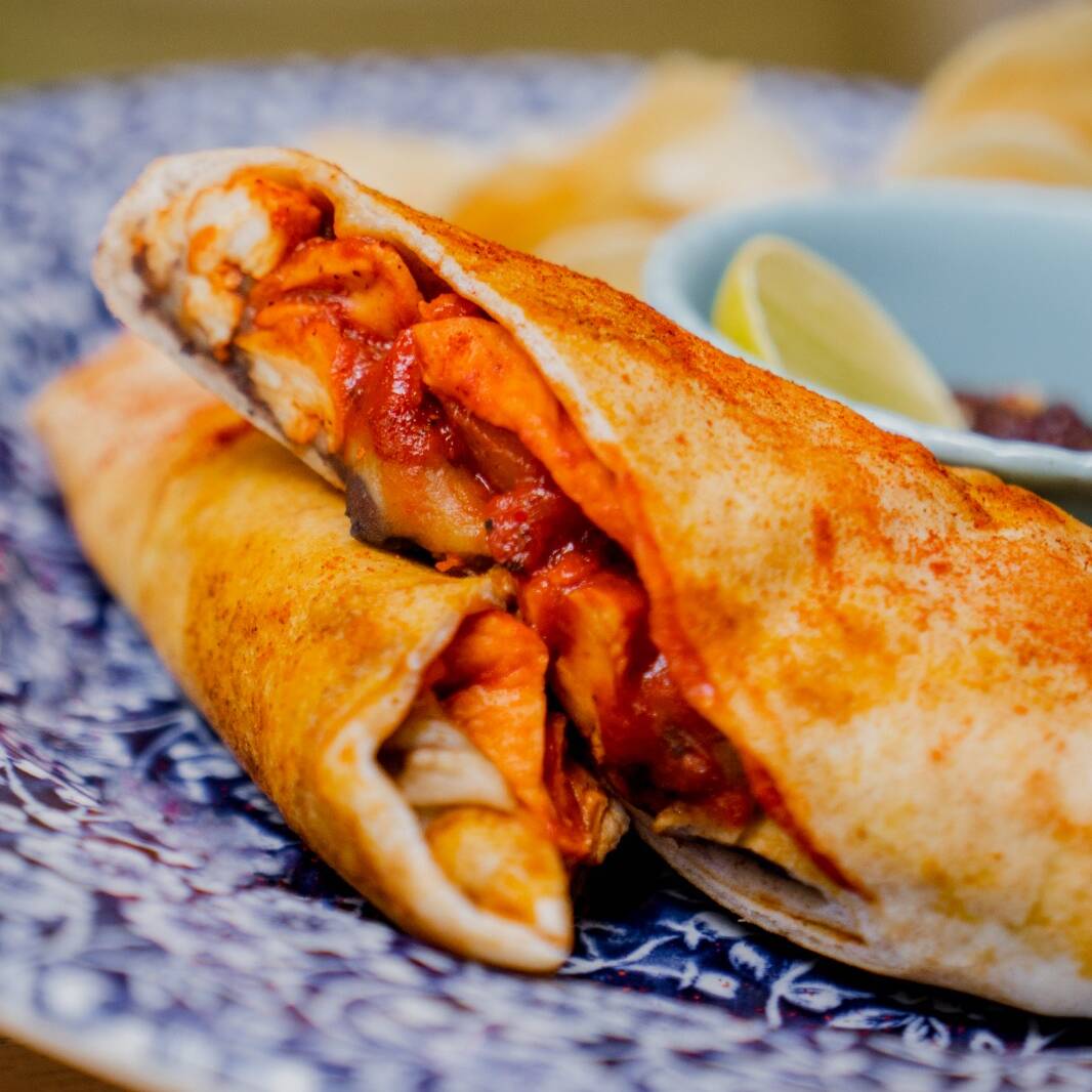 Wrap de Pollo al Pastor