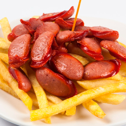 Salchipapas