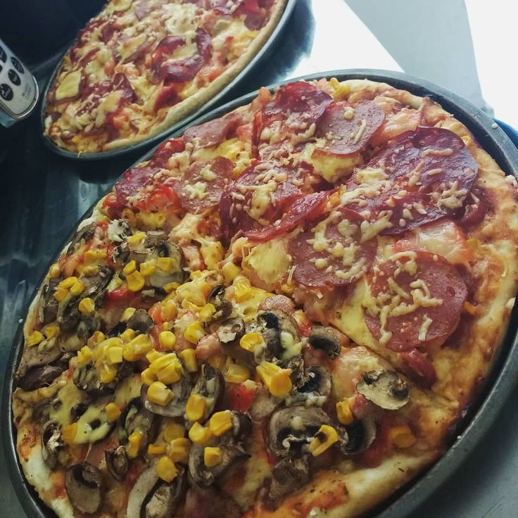 Pizza Por Mitades Especial 8 Porciones