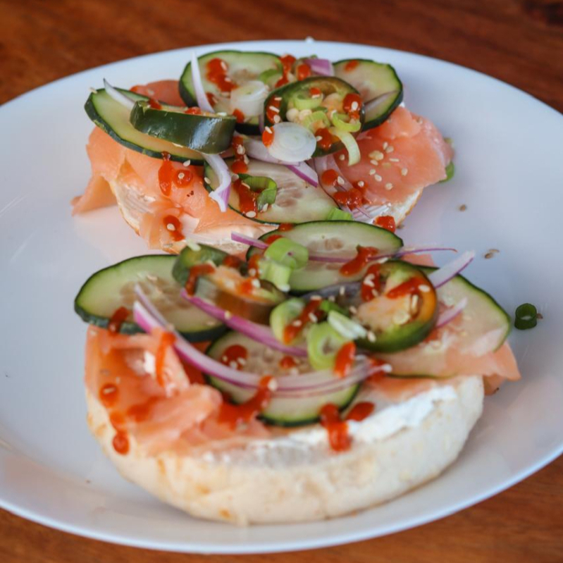 Bagel Salmón