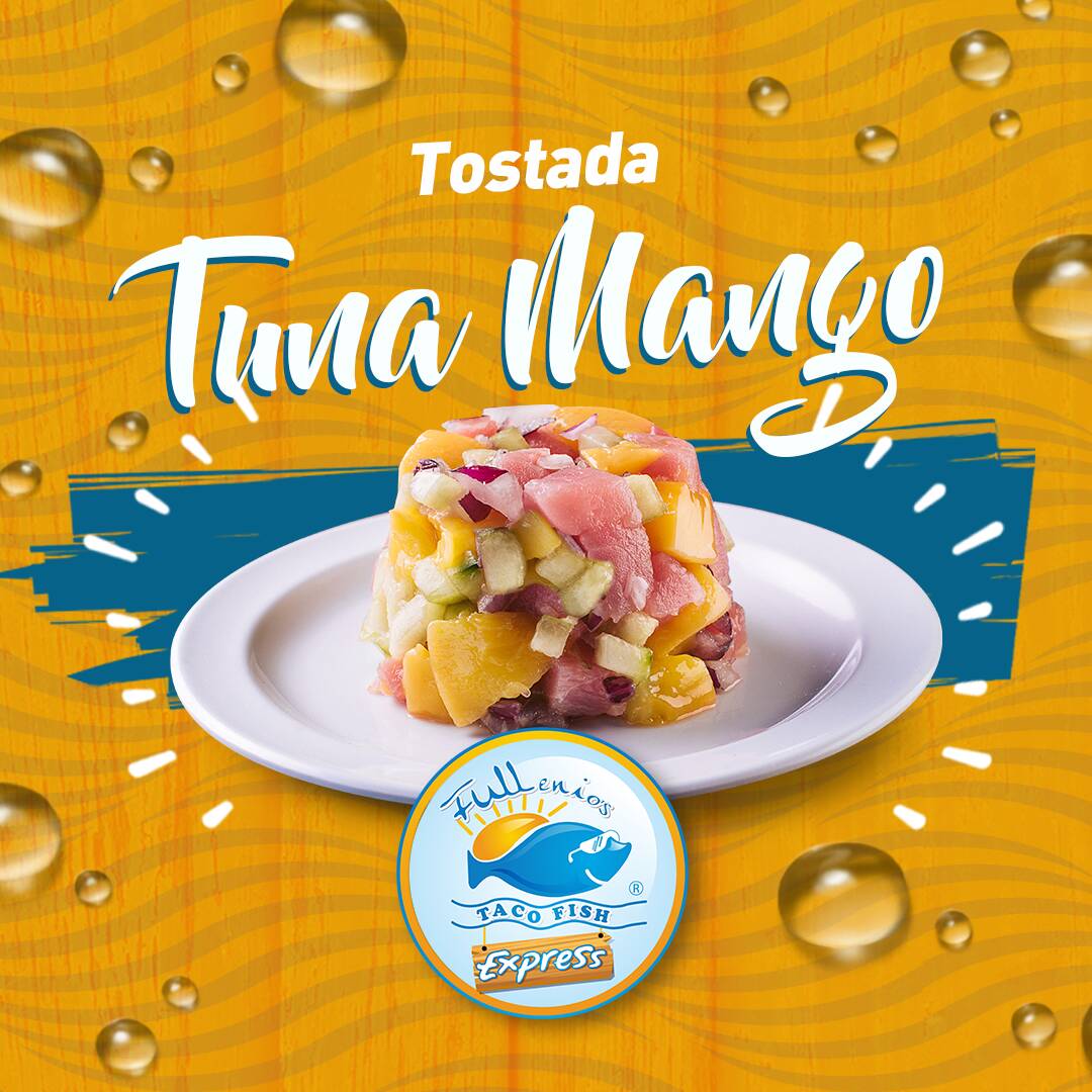 TOSTADA TUNA MANGO