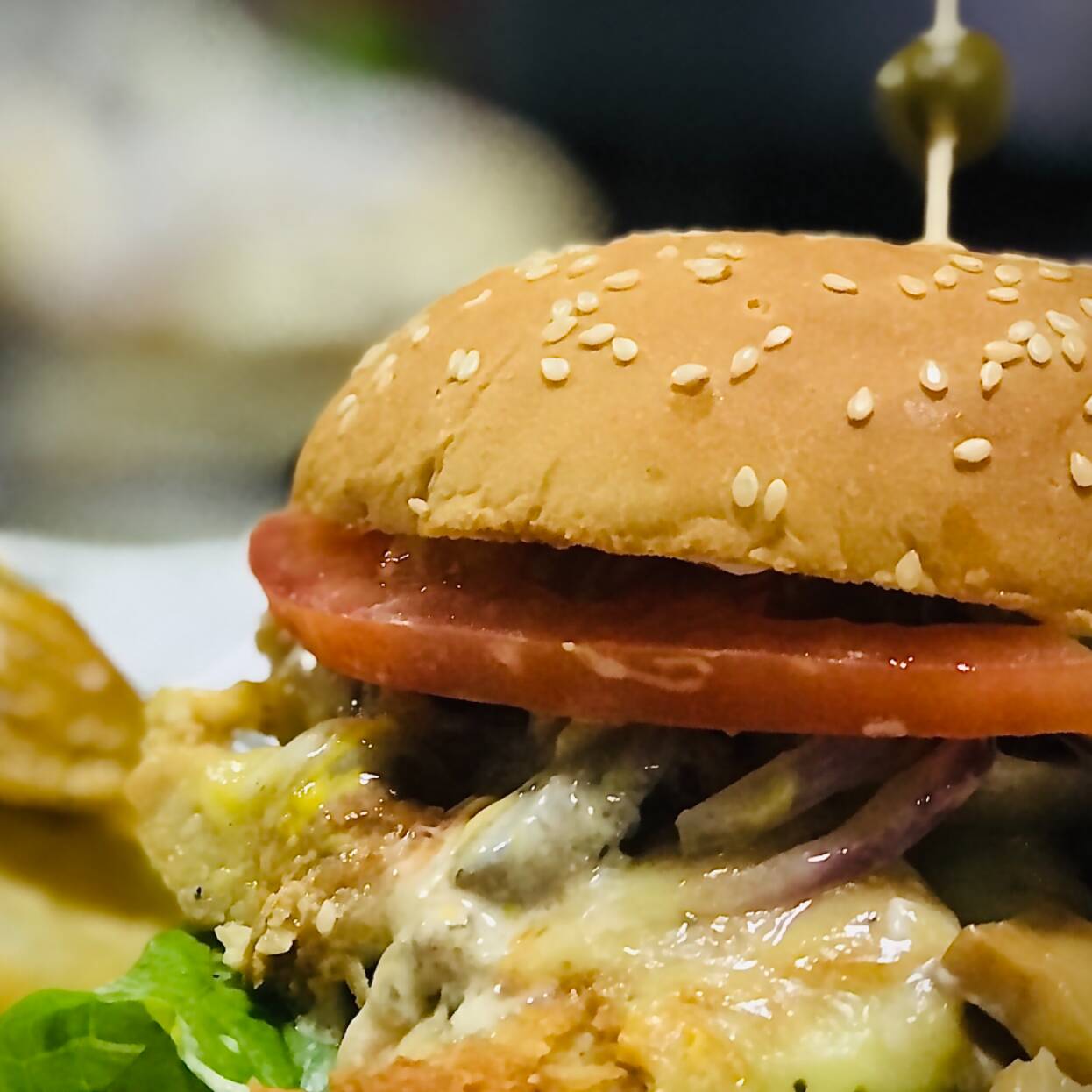 Chicken Burger Toreada Combo
