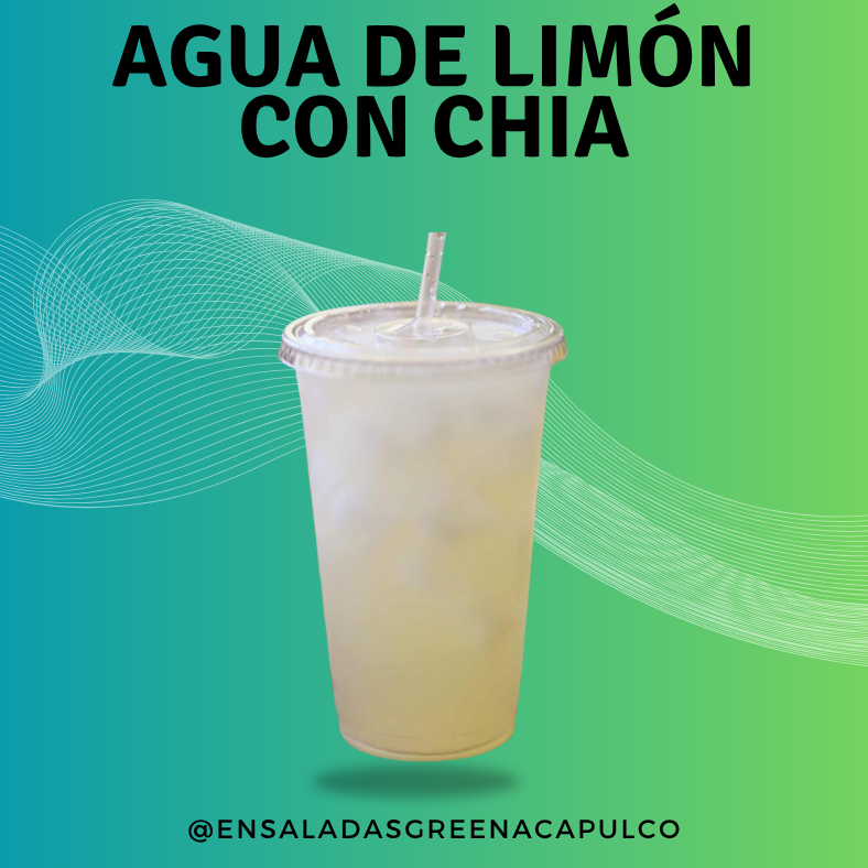 Agua de Limón con Chía