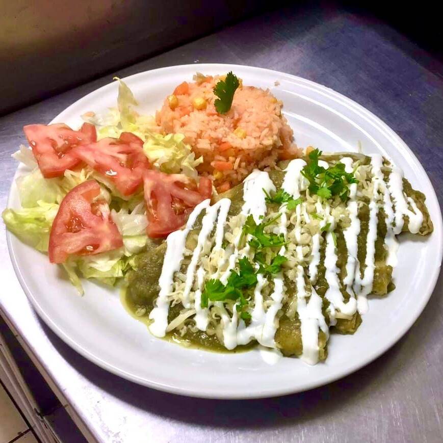 Enchiladas Verdes