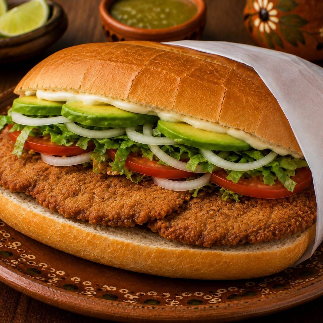 Torta de Milanesa de Res