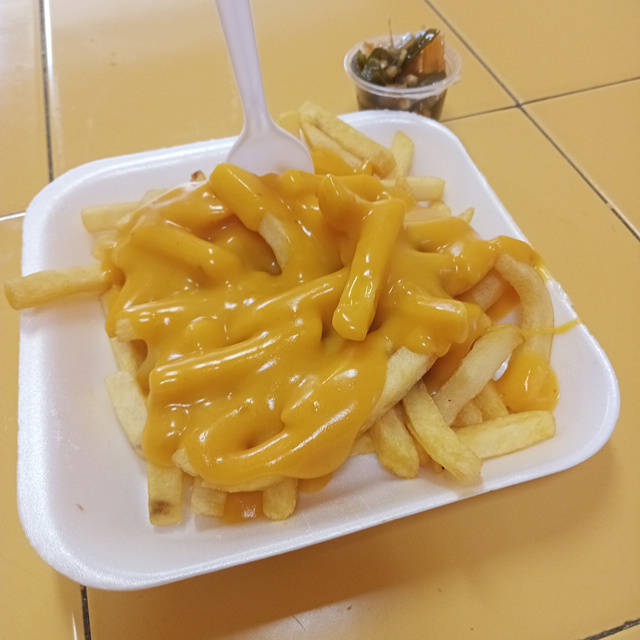Papas con Queso