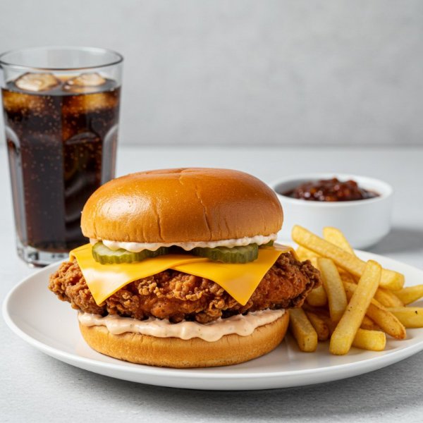 Combo Chicken Cheese Sandwich