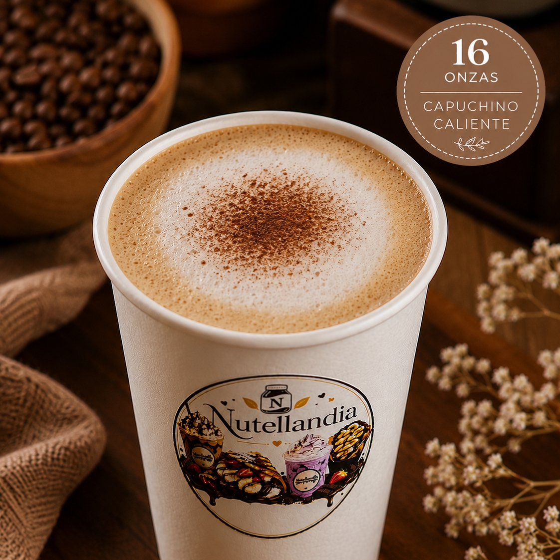 Capuchino caliente