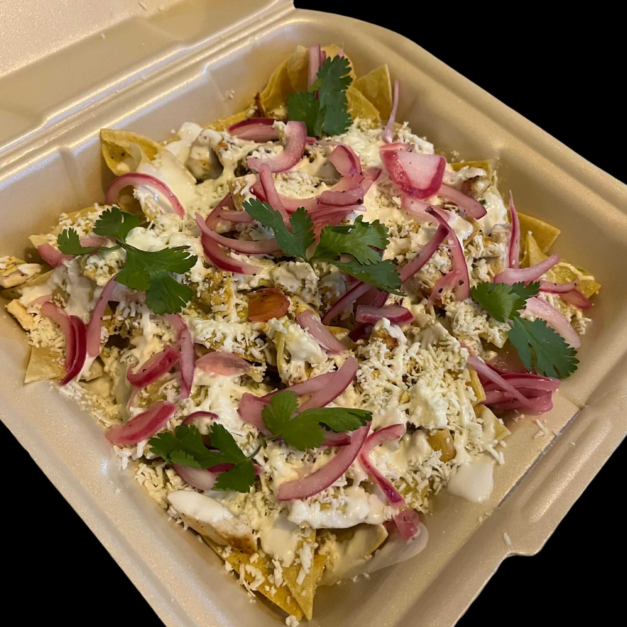 COMBO 2 CHILAQUILES VERDES CON HUEVO