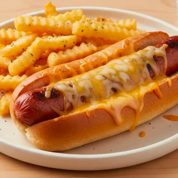 Quesi Dog con Papas