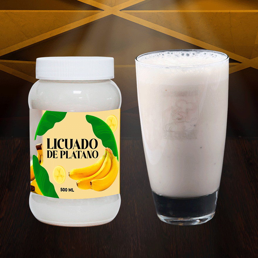 Licuado Platano 500 ml