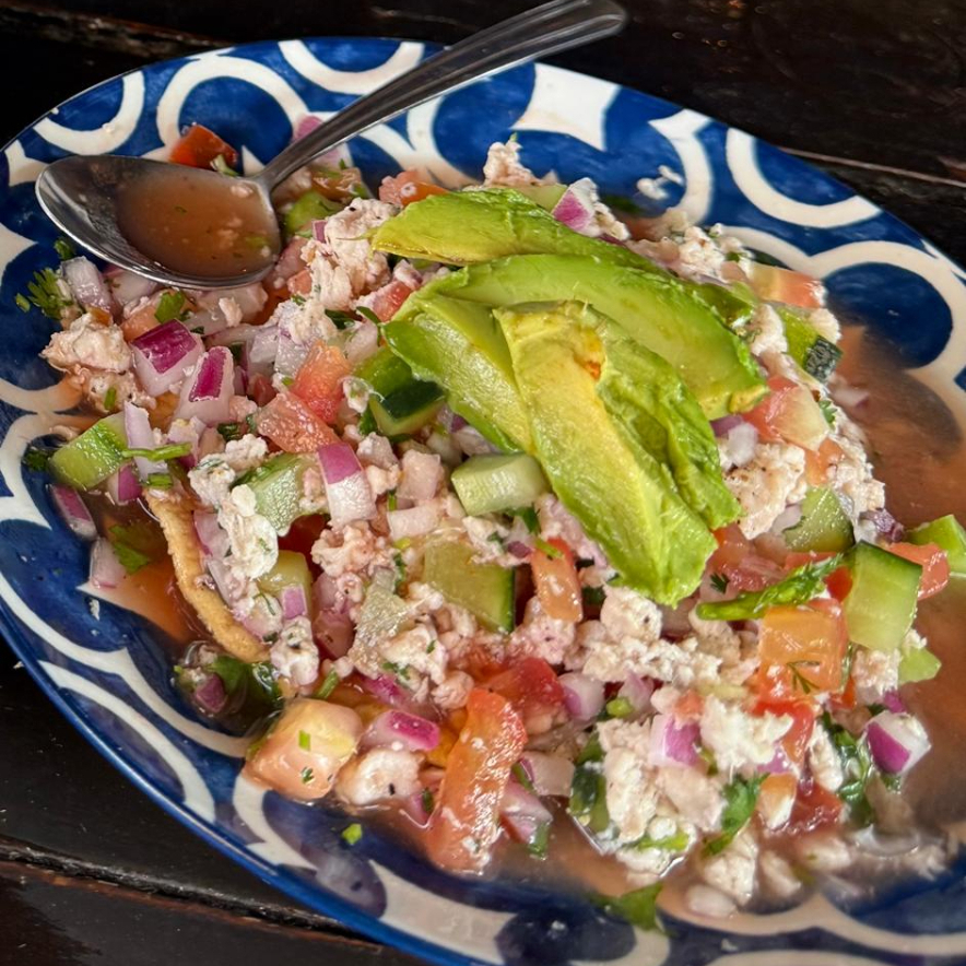 Tostada de Pescado