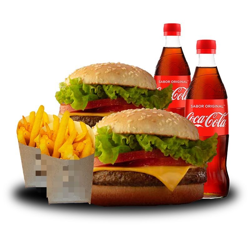 Combo para 2 Personas, de Hamburguesa