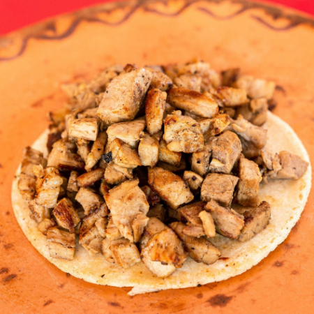 3 Tacos de Chuleta de Puerco