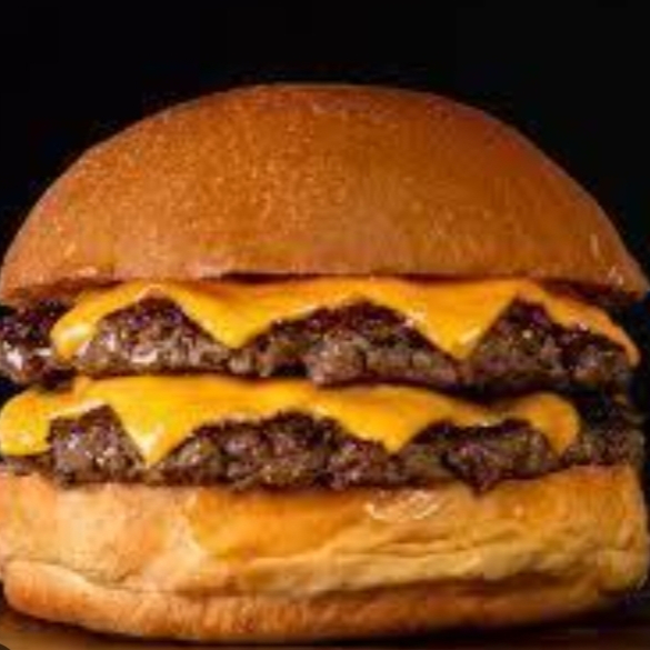 Pão,2 blend de carne, cheddar, cebola caramelizada e molho do chef