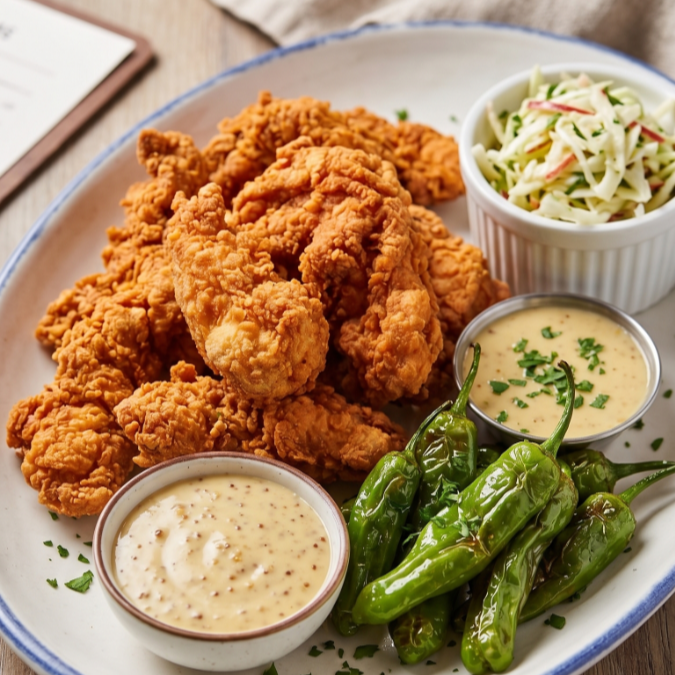 Pollo Frito Estilo Kentuchy Para Compartir