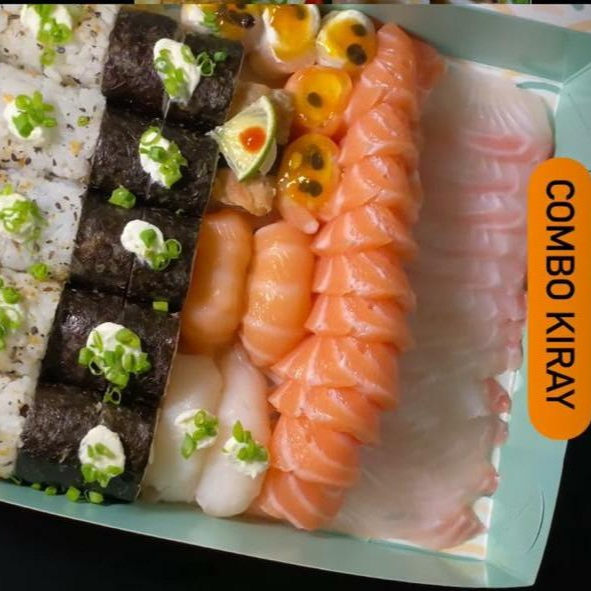 10 Sashimi De Salmão 10 Sashimi De Tilápia 10 Hot Filadelfia 10 Hossomaki Variados 10 Huramaki Variados 5 Niguiri Variados 5 Gunkan Variados