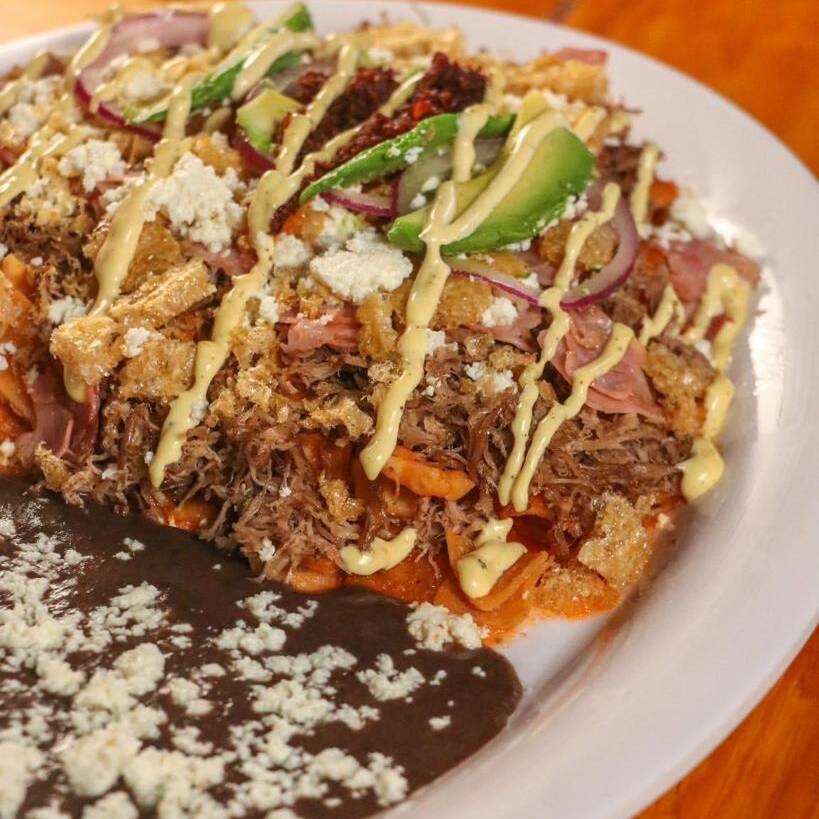 Chilaquiles de La Barda.